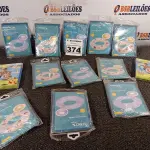 LOTE 374 - 01 LOTE COM VÁRIAS BOIAS INFANTIS. (NO ESTADO) ATENÇÃO! FAZER A VISITAÇÃO ANTES DE ARREMATAR, NÃO SABEMOS SE FUNCIONA. LEILÃO NÃO TEM GARANTIA E NEM DEVOLUÇÃO, SUJEITO A POSSÍVEIS AVARIAS VISÍVEIS/OCULTAS E/OU AUSÊNCIA DE COMPONENTES.