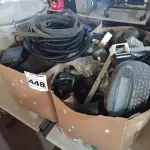 LOTE 448 - 01 LOTE COM SIRENES DE ALARME E ELETRÔNICOS DIVERSOS. (NO ESTADO) ATENÇÃO! FAZER A VISITAÇÃO ANTES DE ARREMATAR, NÃO SABEMOS SE FUNCIONA. LEILÃO NÃO TEM GARANTIA E NEM DEVOLUÇÃO, SUJEITO A POSSÍVEIS AVARIAS VISÍVEIS/OCULTAS E/OU AUSÊNCIA DE COMPONENTES.