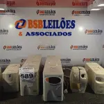LOTE 589 - 02 NOBREAKS E 02 ESTABILIZADORES MARCAS E MODELOS DIVERSOS. (NO ESTADO) ATENÇÃO! FAZER A VISITAÇÃO ANTES DE ARREMATAR, NÃO SABEMOS SE FUNCIONA. LEILÃO NÃO TEM GARANTIA E NEM DEVOLUÇÃO, SUJEITO A POSSÍVEIS AVARIAS VISÍVEIS/OCULTAS E/OU AUSÊNCIA DE COMPONENTES.