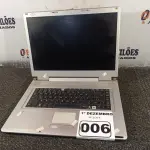 LOTE 006 - 01 NOTEBOOK MARCA ITAUTEC. (NO ESTADO) ATENÇÃO! FAZER A VISITAÇÃO ANTES DE ARREMATAR, NÃO SABEMOS SE FUNCIONA. LEILÃO NÃO TEM GARANTIA E NEM DEVOLUÇÃO, SUJEITO A POSSÍVEIS AVARIAS VISÍVEIS/OCULTAS E/OU AUSÊNCIA DE COMPONENTES.
