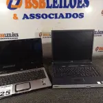 LOTE 025 - 02 NOTEBOOK’S MARCAS E MODELOS DIVERSOS. (NO ESTADO) ATENÇÃO! FAZER A VISITAÇÃO ANTES DE ARREMATAR, NÃO SABEMOS SE FUNCIONA. LEILÃO NÃO TEM GARANTIA E NEM DEVOLUÇÃO, SUJEITO A POSSÍVEIS AVARIAS VISÍVEIS/OCULTAS E/OU AUSÊNCIA DE COMPONENTES.