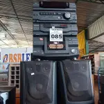 LOTE 085 - 01 APARELHO DE SOM 3X1 MARCA SONY. (NO ESTADO) ATENÇÃO! FAZER A VISITAÇÃO ANTES DE ARREMATAR, NÃO SABEMOS SE FUNCIONA. LEILÃO NÃO TEM GARANTIA E NEM DEVOLUÇÃO, SUJEITO A POSSÍVEIS AVARIAS VISÍVEIS/OCULTAS E/OU AUSÊNCIA DE COMPONENTES.