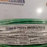 LOTE 160 - 01 ROLO DE CABO FLEXÍVEL 100M 1X2,5MM NA COR VERDE(NOVO). (NO ESTADO) ATENÇÃO! FAZER A VISITAÇÃO ANTES DE ARREMATAR, NÃO SABEMOS SE FUNCIONA. LEILÃO NÃO TEM GARANTIA E NEM DEVOLUÇÃO, SUJEITO A POSSÍVEIS AVARIAS VISÍVEIS/OCULTAS E/OU AUSÊNCIA DE COMPONENTES.
