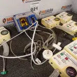 LOTE 021 - 01 BOMBA PARA DETERGENTE E 06 PAINÉIS DE OXIGÊNIO. (NO ESTADO) ATENÇÃO! FAZER A VISITAÇÃO ANTES DE ARREMATAR, NÃO SABEMOS SE FUNCIONA. LEILÃO NÃO TEM GARANTIA E NEM DEVOLUÇÃO, SUJEITO A POSSÍVEIS AVARIAS VISÍVEIS/OCULTAS E/OU AUSÊNCIA DE COMPONENTES.