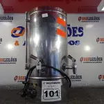LOTE 101 - 01 CAFETEIRA INDUSTRIAL. (NO ESTADO) ATENÇÃO! FAZER A VISITAÇÃO ANTES DE ARREMATAR, NÃO SABEMOS SE FUNCIONA. LEILÃO NÃO TEM GARANTIA E NEM DEVOLUÇÃO, SUJEITO A POSSÍVEIS AVARIAS VISÍVEIS/OCULTAS E/OU AUSÊNCIA DE COMPONENTES.