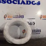 LOTE 080 - 01 ROLO DE CABO FLEXÍVEL 100M 1X2,5MM NA COR BRANCA(NOVO). (NO ESTADO) ATENÇÃO! FAZER A VISITAÇÃO ANTES DE ARREMATAR, NÃO SABEMOS SE FUNCIONA. LEILÃO NÃO TEM GARANTIA E NEM DEVOLUÇÃO, SUJEITO A POSSÍVEIS AVARIAS VISÍVEIS/OCULTAS E/OU AUSÊNCIA DE COMPONENTES.
