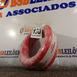 LOTE 130 - 01 ROLO DE CABO FLEXÍVEL 100M 1X2,5MM NA COR VERMELHA(NOVO). (NO ESTADO) ATENÇÃO! FAZER A VISITAÇÃO ANTES DE ARREMATAR, NÃO SABEMOS SE FUNCIONA. LEILÃO NÃO TEM GARANTIA E NEM DEVOLUÇÃO, SUJEITO A POSSÍVEIS AVARIAS VISÍVEIS/OCULTAS E/OU AUSÊNCIA DE COMPONENTES.