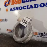 LOTE 150 - 01 ROLO DE CABO FLEXÍVEL 100M 1X4MM NA COR CINZA(NOVO). (NO ESTADO) ATENÇÃO! FAZER A VISITAÇÃO ANTES DE ARREMATAR, NÃO SABEMOS SE FUNCIONA. LEILÃO NÃO TEM GARANTIA E NEM DEVOLUÇÃO, SUJEITO A POSSÍVEIS AVARIAS VISÍVEIS/OCULTAS E/OU AUSÊNCIA DE COMPONENTES.