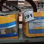 LOTE 191 - 02 CAIXAS DE REVESTIMENTO IMPERMEABILIZANTE SEMI-FLEXIVEL SIKA TOP 100 18KG. (NO ESTADO) ATENÇÃO! FAZER A VISITAÇÃO ANTES DE ARREMATAR, NÃO SABEMOS SE FUNCIONA. LEILÃO NÃO TEM GARANTIA E NEM DEVOLUÇÃO, SUJEITO A POSSÍVEIS AVARIAS VISÍVEIS/OCULTAS E/OU AUSÊNCIA DE COMPONENTES.