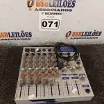 LOTE 071 - 01 MESA DE SOM UNIC MAC-06 STD. (NO ESTADO) ATENÇÃO! FAZER A VISITAÇÃO ANTES DE ARREMATAR, NÃO SABEMOS SE FUNCIONA. LEILÃO NÃO TEM GARANTIA E NEM DEVOLUÇÃO, SUJEITO A POSSÍVEIS AVARIAS VISÍVEIS/OCULTAS E/OU AUSÊNCIA DE COMPONENTES.