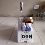 LOTE 016 - 08 TERMÔMETROS, TAMANHOS DIVERSOS. (NO ESTADO, NÃO SABEMOS SE FUNCIONA. LEILÃO NÃO TEM GARANTIA E NEM DEVOLUÇÃO).