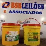 LOTE 125 - 01 BALDE DE SIKACRYL-203 5KG E 01 BALDE DE SIKA TOP-107 CINZA 4KG. (NO ESTADO) ATENÇÃO! FAZER A VISITAÇÃO ANTES DE ARREMATAR, NÃO SABEMOS SE FUNCIONA. LEILÃO NÃO TEM GARANTIA E NEM DEVOLUÇÃO, SUJEITO A POSSÍVEIS AVARIAS VISÍVEIS/OCULTAS E/OU AUSÊNCIA DE COMPONENTES.