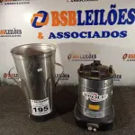 LOTE 195 - 01 LIQUIDIFICADOR INDUSTRIAL MARCA SPOLU. (NO ESTADO) ATENÇÃO! FAZER A VISITAÇÃO ANTES DE ARREMATAR, NÃO SABEMOS SE FUNCIONA. LEILÃO NÃO TEM GARANTIA E NEM DEVOLUÇÃO, SUJEITO A POSSÍVEIS AVARIAS VISÍVEIS/OCULTAS E/OU AUSÊNCIA DE COMPONENTES.