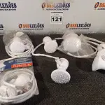 LOTE 121 - 07 CHUVEIROS ELÉTRICOS MARCAS E MODELOS DIVERSOS. (NO ESTADO) ATENÇÃO! FAZER A VISITAÇÃO ANTES DE ARREMATAR, NÃO SABEMOS SE FUNCIONA. LEILÃO NÃO TEM GARANTIA E NEM DEVOLUÇÃO, SUJEITO A POSSÍVEIS AVARIAS VISÍVEIS/OCULTAS E/OU AUSÊNCIA DE COMPONENTES.