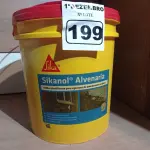 LOTE 199 - 01 BALDE DE SIKANOL ALVENARIA, ADITIVO PLASTIFICANTE PARA ARGAMASSA DE ASSENTAMENTO E REBOCO. (NO ESTADO) ATENÇÃO! FAZER A VISITAÇÃO ANTES DE ARREMATAR, NÃO SABEMOS SE FUNCIONA. LEILÃO NÃO TEM GARANTIA E NEM DEVOLUÇÃO, SUJEITO A POSSÍVEIS AVARIAS VISÍVEIS/OCULTAS E/OU AUSÊNCIA DE COMPONENTES.