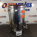 LOTE 101 - 01 CAFETEIRA INDUSTRIAL. (NO ESTADO) ATENÇÃO! FAZER A VISITAÇÃO ANTES DE ARREMATAR, NÃO SABEMOS SE FUNCIONA. LEILÃO NÃO TEM GARANTIA E NEM DEVOLUÇÃO, SUJEITO A POSSÍVEIS AVARIAS VISÍVEIS/OCULTAS E/OU AUSÊNCIA DE COMPONENTES.