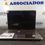 LOTE 003 - 01 NOTEBOOK MARCA HP. (NO ESTADO) ATENÇÃO! FAZER A VISITAÇÃO ANTES DE ARREMATAR, NÃO SABEMOS SE FUNCIONA. LEILÃO NÃO TEM GARANTIA E NEM DEVOLUÇÃO, SUJEITO A POSSÍVEIS AVARIAS VISÍVEIS/OCULTAS E/OU AUSÊNCIA DE COMPONENTES.