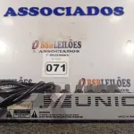LOTE 071 - 01 MESA DE SOM UNIC MAC-06 STD. (NO ESTADO) ATENÇÃO! FAZER A VISITAÇÃO ANTES DE ARREMATAR, NÃO SABEMOS SE FUNCIONA. LEILÃO NÃO TEM GARANTIA E NEM DEVOLUÇÃO, SUJEITO A POSSÍVEIS AVARIAS VISÍVEIS/OCULTAS E/OU AUSÊNCIA DE COMPONENTES.