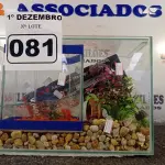LOTE 081 - 01 AQUÁRIO. (NO ESTADO) ATENÇÃO! FAZER A VISITAÇÃO ANTES DE ARREMATAR, NÃO SABEMOS SE FUNCIONA. LEILÃO NÃO TEM GARANTIA E NEM DEVOLUÇÃO, SUJEITO A POSSÍVEIS AVARIAS VISÍVEIS/OCULTAS E/OU AUSÊNCIA DE COMPONENTES.