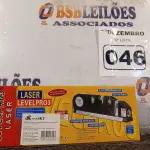 LOTE 046 - 01 TRENA LASER LEVEL PRO03. (NO ESTADO) ATENÇÃO! FAZER A VISITAÇÃO ANTES DE ARREMATAR, NÃO SABEMOS SE FUNCIONA. LEILÃO NÃO TEM GARANTIA E NEM DEVOLUÇÃO, SUJEITO A POSSÍVEIS AVARIAS VISÍVEIS/OCULTAS E/OU AUSÊNCIA DE COMPONENTES.