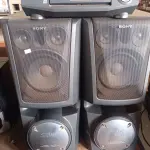 LOTE 085 - 01 APARELHO DE SOM 3X1 MARCA SONY. (NO ESTADO) ATENÇÃO! FAZER A VISITAÇÃO ANTES DE ARREMATAR, NÃO SABEMOS SE FUNCIONA. LEILÃO NÃO TEM GARANTIA E NEM DEVOLUÇÃO, SUJEITO A POSSÍVEIS AVARIAS VISÍVEIS/OCULTAS E/OU AUSÊNCIA DE COMPONENTES.