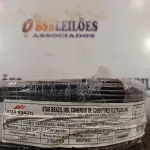 LOTE 190 - 01 ROLO DE CABO FLEXÍVEL 100M 1X2,5MM NA COR PRETA(NOVO). (NO ESTADO) ATENÇÃO! FAZER A VISITAÇÃO ANTES DE ARREMATAR, NÃO SABEMOS SE FUNCIONA. LEILÃO NÃO TEM GARANTIA E NEM DEVOLUÇÃO, SUJEITO A POSSÍVEIS AVARIAS VISÍVEIS/OCULTAS E/OU AUSÊNCIA DE COMPONENTES.