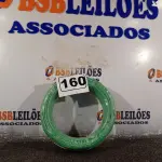 LOTE 160 - 01 ROLO DE CABO FLEXÍVEL 100M 1X2,5MM NA COR VERDE(NOVO). (NO ESTADO) ATENÇÃO! FAZER A VISITAÇÃO ANTES DE ARREMATAR, NÃO SABEMOS SE FUNCIONA. LEILÃO NÃO TEM GARANTIA E NEM DEVOLUÇÃO, SUJEITO A POSSÍVEIS AVARIAS VISÍVEIS/OCULTAS E/OU AUSÊNCIA DE COMPONENTES.