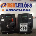 LOTE 098 - 02 RELÓGIOS DE PONTO. (NO ESTADO) ATENÇÃO! FAZER A VISITAÇÃO ANTES DE ARREMATAR, NÃO SABEMOS SE FUNCIONA. LEILÃO NÃO TEM GARANTIA E NEM DEVOLUÇÃO, SUJEITO A POSSÍVEIS AVARIAS VISÍVEIS/OCULTAS E/OU AUSÊNCIA DE COMPONENTES.