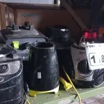 LOTE 118 - 08 BASES DE LIQUIDIFICADORES MARCAS E MODELOS DIVERSOS. (NO ESTADO) ATENÇÃO! FAZER A VISITAÇÃO ANTES DE ARREMATAR, NÃO SABEMOS SE FUNCIONA. LEILÃO NÃO TEM GARANTIA E NEM DEVOLUÇÃO, SUJEITO A POSSÍVEIS AVARIAS VISÍVEIS/OCULTAS E/OU AUSÊNCIA DE COMPONENTES.
