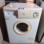 LOTE 213 - 01 LAVADORA DE ROUPAS MARCA ELECTROLUX. (NO ESTADO) ATENÇÃO! FAZER A VISITAÇÃO ANTES DE ARREMATAR, NÃO SABEMOS SE FUNCIONA. LEILÃO NÃO TEM GARANTIA E NEM DEVOLUÇÃO, SUJEITO A POSSÍVEIS AVARIAS VISÍVEIS/OCULTAS E/OU AUSÊNCIA DE COMPONENTES.
