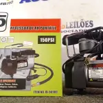 LOTE 045 - 01 COMPRESSOR DE AR PORTÁTIL 12V 150PSI. (NO ESTADO) ATENÇÃO! FAZER A VISITAÇÃO ANTES DE ARREMATAR, NÃO SABEMOS SE FUNCIONA. LEILÃO NÃO TEM GARANTIA E NEM DEVOLUÇÃO, SUJEITO A POSSÍVEIS AVARIAS VISÍVEIS/OCULTAS E/OU AUSÊNCIA DE COMPONENTES.