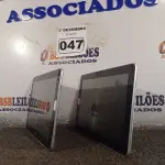 LOTE 047 - 02 TABLET SAMSUNG. (NO ESTADO) ATENÇÃO! FAZER A VISITAÇÃO ANTES DE ARREMATAR, NÃO SABEMOS SE FUNCIONA. LEILÃO NÃO TEM GARANTIA E NEM DEVOLUÇÃO, SUJEITO A POSSÍVEIS AVARIAS VISÍVEIS/OCULTAS E/OU AUSÊNCIA DE COMPONENTES.
