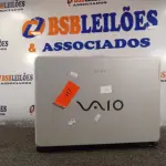 LOTE 008 - 01 NOTEBOOK MARCA SONY. (NO ESTADO) ATENÇÃO! FAZER A VISITAÇÃO ANTES DE ARREMATAR, NÃO SABEMOS SE FUNCIONA. LEILÃO NÃO TEM GARANTIA E NEM DEVOLUÇÃO, SUJEITO A POSSÍVEIS AVARIAS VISÍVEIS/OCULTAS E/OU AUSÊNCIA DE COMPONENTES.