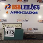 LOTE 112 - 01 FONTE REGULADA E 02 APARELHOS VIDISOM PRÉ V-440. (NO ESTADO) ATENÇÃO! FAZER A VISITAÇÃO ANTES DE ARREMATAR, NÃO SABEMOS SE FUNCIONA. LEILÃO NÃO TEM GARANTIA E NEM DEVOLUÇÃO, SUJEITO A POSSÍVEIS AVARIAS VISÍVEIS/OCULTAS E/OU AUSÊNCIA DE COMPONENTES.