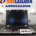 LOTE 002 - 01 NOTEBOOK MARCA AMAZON PC. (NO ESTADO) ATENÇÃO! FAZER A VISITAÇÃO ANTES DE ARREMATAR, NÃO SABEMOS SE FUNCIONA. LEILÃO NÃO TEM GARANTIA E NEM DEVOLUÇÃO, SUJEITO A POSSÍVEIS AVARIAS VISÍVEIS/OCULTAS E/OU AUSÊNCIA DE COMPONENTES.