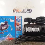 LOTE 049 - 01 COMPRESSOR DE AR PORTÁTIL 12V. (NO ESTADO) ATENÇÃO! FAZER A VISITAÇÃO ANTES DE ARREMATAR, NÃO SABEMOS SE FUNCIONA. LEILÃO NÃO TEM GARANTIA E NEM DEVOLUÇÃO, SUJEITO A POSSÍVEIS AVARIAS VISÍVEIS/OCULTAS E/OU AUSÊNCIA DE COMPONENTES.