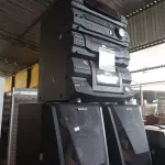LOTE 085 - 01 APARELHO DE SOM 3X1 MARCA SONY. (NO ESTADO) ATENÇÃO! FAZER A VISITAÇÃO ANTES DE ARREMATAR, NÃO SABEMOS SE FUNCIONA. LEILÃO NÃO TEM GARANTIA E NEM DEVOLUÇÃO, SUJEITO A POSSÍVEIS AVARIAS VISÍVEIS/OCULTAS E/OU AUSÊNCIA DE COMPONENTES.