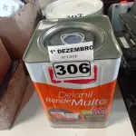 LOTE 306 - 01 LATA DE TINTA IQUINE DELANIL RENDE MUITO 18L FOSCO BASE “C”. (NO ESTADO) ATENÇÃO! FAZER A VISITAÇÃO ANTES DE ARREMATAR, NÃO SABEMOS SE FUNCIONA. LEILÃO NÃO TEM GARANTIA E NEM DEVOLUÇÃO, SUJEITO A POSSÍVEIS AVARIAS VISÍVEIS/OCULTAS E/OU AUSÊNCIA DE COMPONENTES.