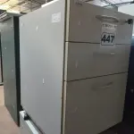 LOTE 447 - 02 GAVETEIROS SENDO 01 COM 04 E OUTRO COM 03 GAVETAS. (NO ESTADO) ATENÇÃO! FAZER A VISITAÇÃO ANTES DE ARREMATAR, NÃO SABEMOS SE FUNCIONA. LEILÃO NÃO TEM GARANTIA E NEM DEVOLUÇÃO, SUJEITO A POSSÍVEIS AVARIAS VISÍVEIS/OCULTAS E/OU AUSÊNCIA DE COMPONENTES.