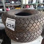 LOTE 235 - 02 PNEUS PARA EMPILHADEIRA 6-00X9. (NO ESTADO) ATENÇÃO! FAZER A VISITAÇÃO ANTES DE ARREMATAR, NÃO SABEMOS SE FUNCIONA. LEILÃO NÃO TEM GARANTIA E NEM DEVOLUÇÃO, SUJEITO A POSSÍVEIS AVARIAS VISÍVEIS/OCULTAS E/OU AUSÊNCIA DE COMPONENTES.