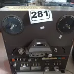 LOTE 281 - 01 GRAVADOR DE ROLO. (NO ESTADO) ATENÇÃO! FAZER A VISITAÇÃO ANTES DE ARREMATAR, NÃO SABEMOS SE FUNCIONA. LEILÃO NÃO TEM GARANTIA E NEM DEVOLUÇÃO, SUJEITO A POSSÍVEIS AVARIAS VISÍVEIS/OCULTAS E/OU AUSÊNCIA DE COMPONENTES.