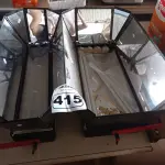 LOTE 415 - 02 LUMINÁRIAS PARA ESTÚDIO. (NO ESTADO) ATENÇÃO! FAZER A VISITAÇÃO ANTES DE ARREMATAR, NÃO SABEMOS SE FUNCIONA. LEILÃO NÃO TEM GARANTIA E NEM DEVOLUÇÃO, SUJEITO A POSSÍVEIS AVARIAS VISÍVEIS/OCULTAS E/OU AUSÊNCIA DE COMPONENTES.
