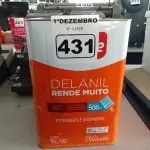 LOTE 431 - 01 LATA DE TINTA IQUINE DELANIL RENDE MUITO 18L FOSCO BASE “M”. (NO ESTADO) ATENÇÃO! FAZER A VISITAÇÃO ANTES DE ARREMATAR, NÃO SABEMOS SE FUNCIONA. LEILÃO NÃO TEM GARANTIA E NEM DEVOLUÇÃO, SUJEITO A POSSÍVEIS AVARIAS VISÍVEIS/OCULTAS E/OU AUSÊNCIA DE COMPONENTES.