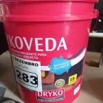 LOTE 283 - 01 BALDE DE DRYKOVEDA, ADITIVO IMPERMEABILIZANTE PARA ARGAMASSA E CONCRETO 18L. (NO ESTADO) ATENÇÃO! FAZER A VISITAÇÃO ANTES DE ARREMATAR, NÃO SABEMOS SE FUNCIONA. LEILÃO NÃO TEM GARANTIA E NEM DEVOLUÇÃO, SUJEITO A POSSÍVEIS AVARIAS VISÍVEIS/OCULTAS E/OU AUSÊNCIA DE COMPONENTES.