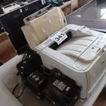 LOTE 341 - 02 IMPRESSORAS, 01 MONITOR, 01 SCANER E 03 AUTOTRANSFORMADORES MARCAS E MODELOS DIVERSOS. (NO ESTADO) ATENÇÃO! FAZER A VISITAÇÃO ANTES DE ARREMATAR, NÃO SABEMOS SE FUNCIONA. LEILÃO NÃO TEM GARANTIA E NEM DEVOLUÇÃO, SUJEITO A POSSÍVEIS AVARIAS VISÍVEIS/OCULTAS E/OU AUSÊNCIA DE COMPONENTES.