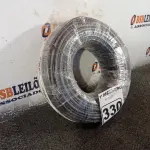 LOTE 330 - 01 ROLO DE CABO FLEXÍVEL 100M 1X10MM NA COR PRETA(NOVO). (NO ESTADO) ATENÇÃO! FAZER A VISITAÇÃO ANTES DE ARREMATAR, NÃO SABEMOS SE FUNCIONA. LEILÃO NÃO TEM GARANTIA E NEM DEVOLUÇÃO, SUJEITO A POSSÍVEIS AVARIAS VISÍVEIS/OCULTAS E/OU AUSÊNCIA DE COMPONENTES.