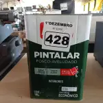 LOTE 428 - 01 LATA DE TINTA IQUINE PINTALAR FOSCO AVELUDADO 18L COR VERDE PISCINA. (NO ESTADO) ATENÇÃO! FAZER A VISITAÇÃO ANTES DE ARREMATAR, NÃO SABEMOS SE FUNCIONA. LEILÃO NÃO TEM GARANTIA E NEM DEVOLUÇÃO, SUJEITO A POSSÍVEIS AVARIAS VISÍVEIS/OCULTAS E/OU AUSÊNCIA DE COMPONENTES.