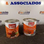 LOTE 407 - 02 GALÕES DE ESMALTE IQUINE MADEIRA E METAIS 3,6L SENDO 01 NA COR MARROM TABACO. (NO ESTADO) ATENÇÃO! FAZER A VISITAÇÃO ANTES DE ARREMATAR, NÃO SABEMOS SE FUNCIONA. LEILÃO NÃO TEM GARANTIA E NEM DEVOLUÇÃO, SUJEITO A POSSÍVEIS AVARIAS VISÍVEIS/OCULTAS E/OU AUSÊNCIA DE COMPONENTES.