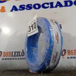 LOTE 310 - 01 ROLO DE CABO FLEXÍVEL 100M 1X4MM NA COR PRETA(NOVO). (NO ESTADO) ATENÇÃO! FAZER A VISITAÇÃO ANTES DE ARREMATAR, NÃO SABEMOS SE FUNCIONA. LEILÃO NÃO TEM GARANTIA E NEM DEVOLUÇÃO, SUJEITO A POSSÍVEIS AVARIAS VISÍVEIS/OCULTAS E/OU AUSÊNCIA DE COMPONENTES.