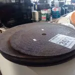 LOTE 397 - 05 DISCOS DE CORTE REFORÇADO. (NO ESTADO) ATENÇÃO! FAZER A VISITAÇÃO ANTES DE ARREMATAR, NÃO SABEMOS SE FUNCIONA. LEILÃO NÃO TEM GARANTIA E NEM DEVOLUÇÃO, SUJEITO A POSSÍVEIS AVARIAS VISÍVEIS/OCULTAS E/OU AUSÊNCIA DE COMPONENTES.